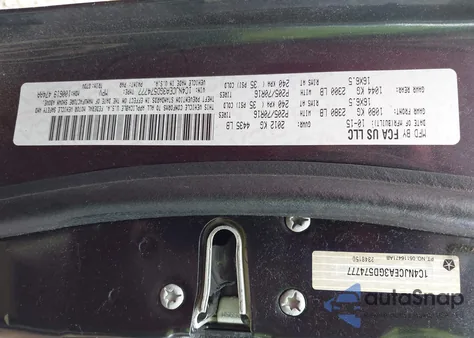 2016 Jeep Compass Latitude from USA, damaged, VIN 1C4NJCEA3GD574777